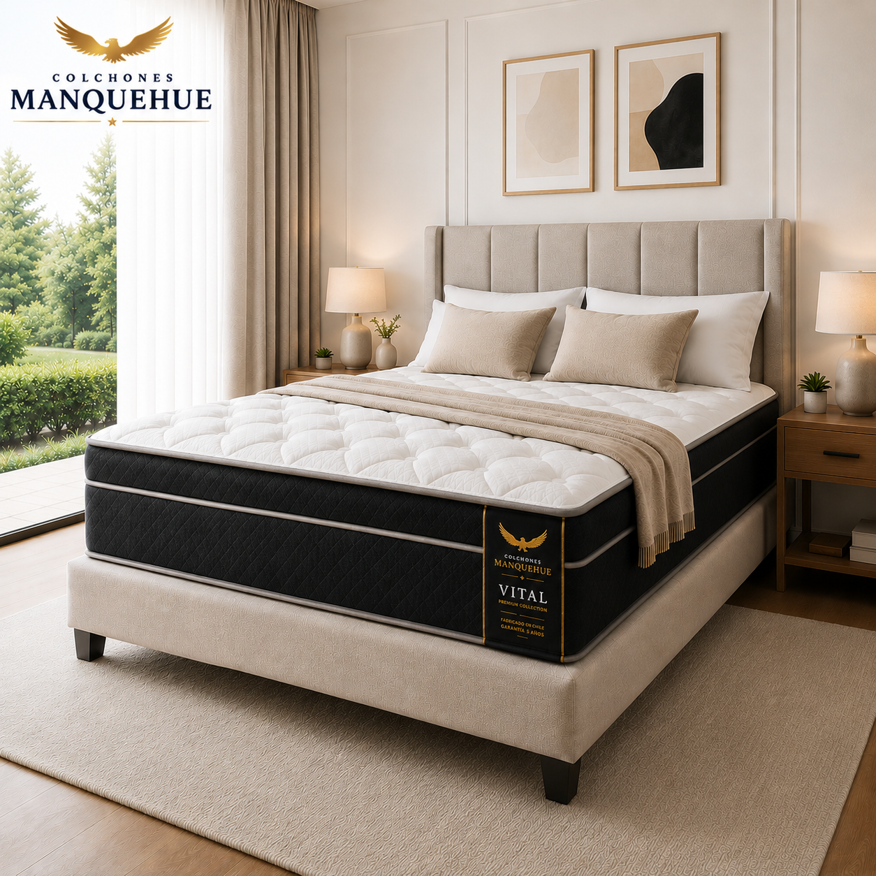 Colchón Manquehue Vital | Descanso Premium y Soporte Superior