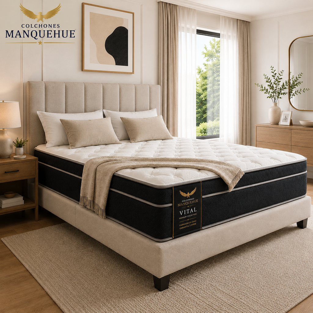 Colchón Manquehue Vital | Descanso Premium y Soporte Superior