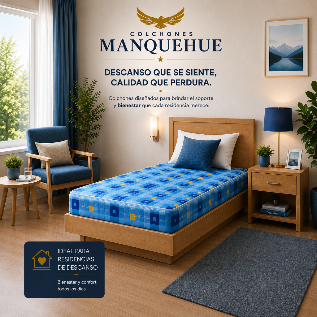 Colchón Manquehue Esencial | Comodidad y Calidad para tu Descanso